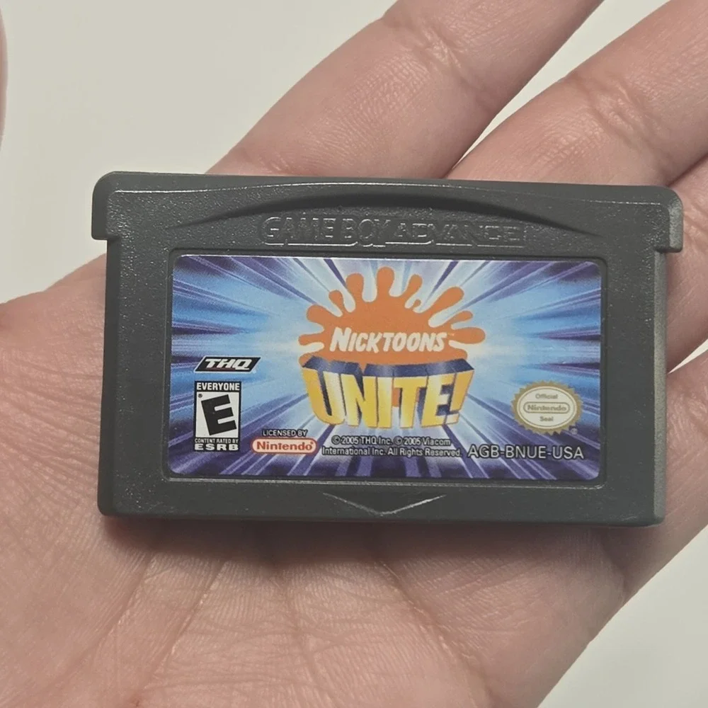 Nintendo‎ Game Boy Advance Lot 5 Games Finding Nemo Ms Pac-Man Tiger Woods GBA